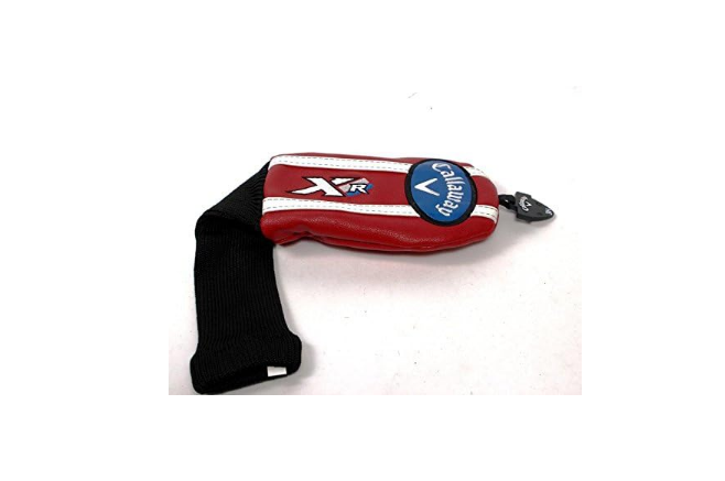 Callaway XR 16 Red Hybrid Headcover Head Cover Adjustable Tag