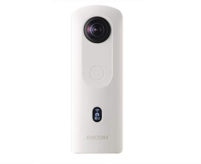 Theta SC White 360 Camera with Full-HD Video