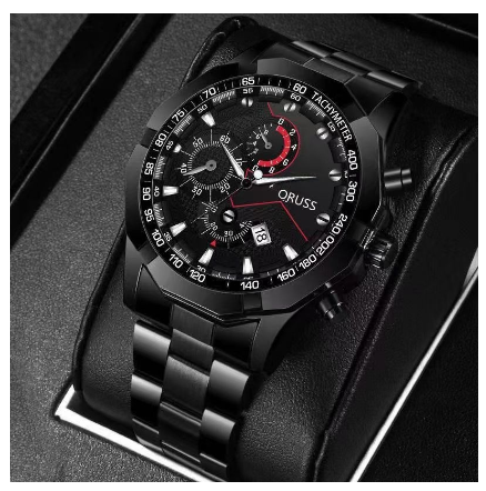 Original Stainless Steel Waterproof Luxury Fashion Business Watch Quartz Men's Watch M14