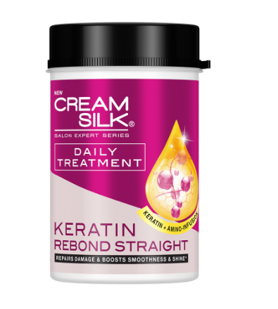 Cream Silk Treatment Keratin Rebond Straight 650ml