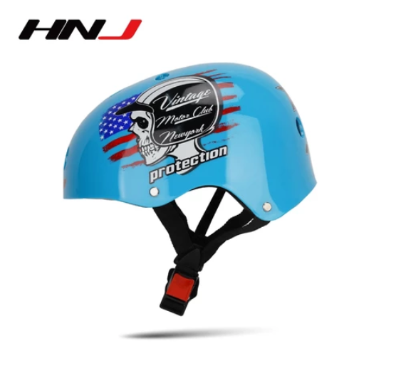HNJ MOB-AA W-D Motorcycle Bike Nutshell Helmet Open Face Skateboard Helmets HNJ5