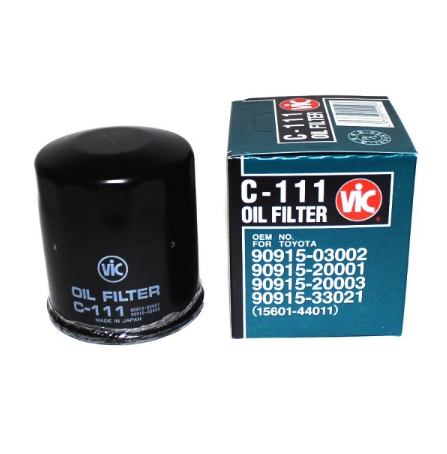 Vic C-111 Oil Filter For Toyota Fortuner, Innova, HiLux