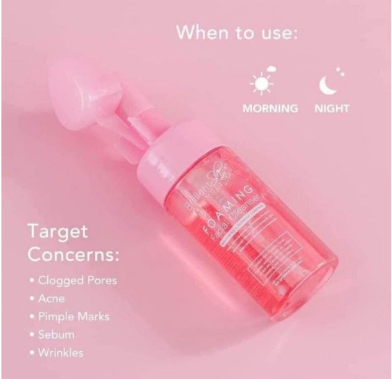 Brilliant Foaming Wash Facial Cleanser