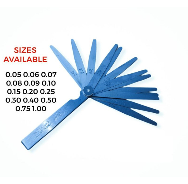 Flyman USA  17 Blades Filler Gauge for Motorcycle Tune Up