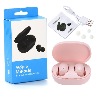 A6S TWS Bluetooth Earphone Wireless Headphone Stereo Headset Sport Earbuds Mice For Iphone Android