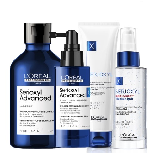 Professionnel Serioxyl Advanced Anti-Hair Loss Starter Kit