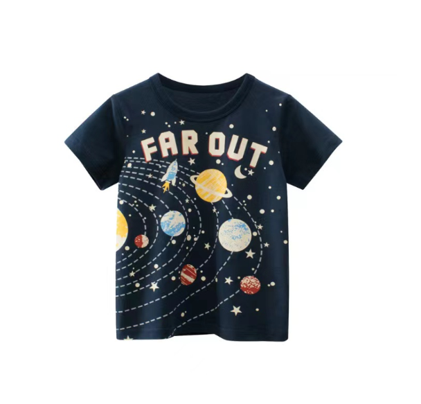 0-6yrs Baby Kids Tshirt Tops For Boy and Girl S10