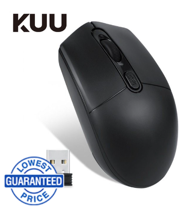 KUU R520 Usb Connection 2.4Ghz Wireless Mouse With Nano Receiver For Laptop Computer Pc