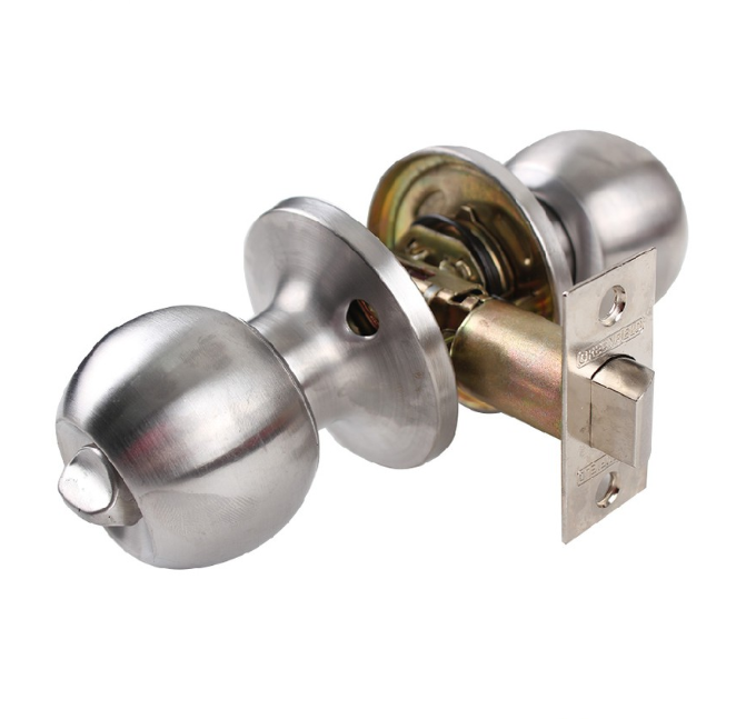 Greenfield Interior Privacy Knobset Satin Stainless Steel Finish (Us32D)