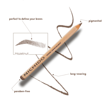 NICHIDO Minerals Precise Eye Pencil - Hazelnut