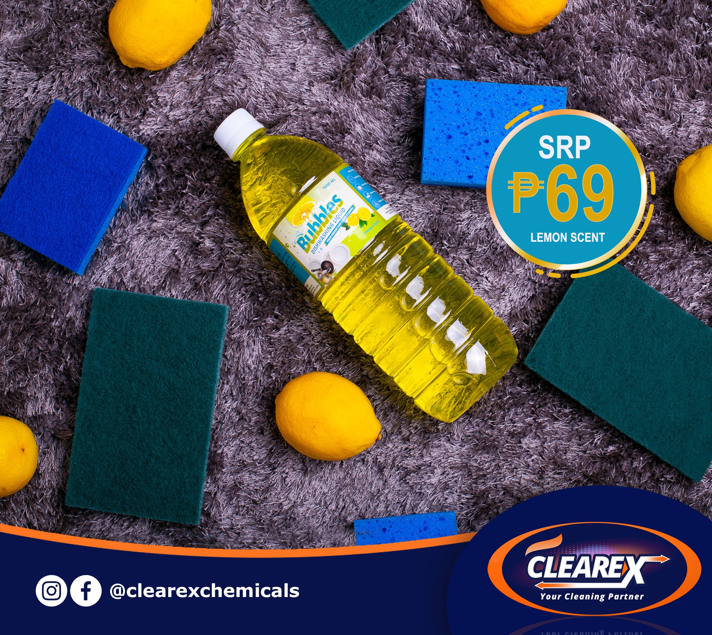 Dishwashing Liquid Lemon 1L