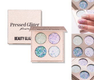 BEAUTY GLAZED Eyeshadow Palette Shimmer Matte Glitter Eye makeup Set Party