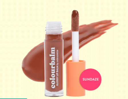 Colourette Colourbalm Sundaze [Gloss Lip Balm, Lip Balm, Liptint, Makeup]