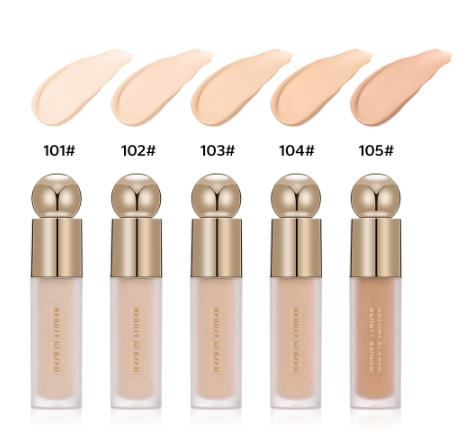 BEAUTY GLAZED Matte Full Coverage Liquid Concealer 24 Hours Smooth Waterproof Face Makeup