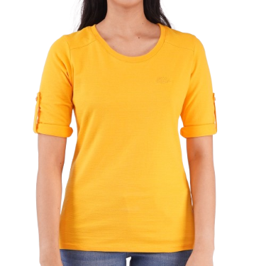 Stylistic Mr. Lee Ladies Basic Tees Regular Fit 123142 (Yellow)