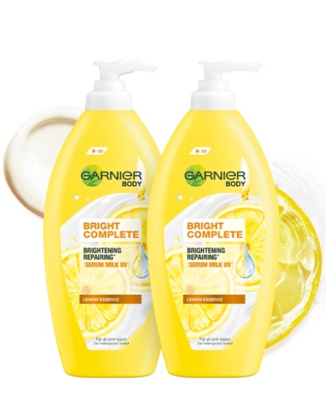 Garnier Bright Complete Body Lotion Brightening Moisturizer