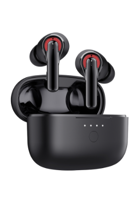 Tribit Flybuds C1 Qualcomm Qcc3040 Bluetooth 5.2, 4 Mics CVC 8.0 Call Noise Reduction 50h Playtime