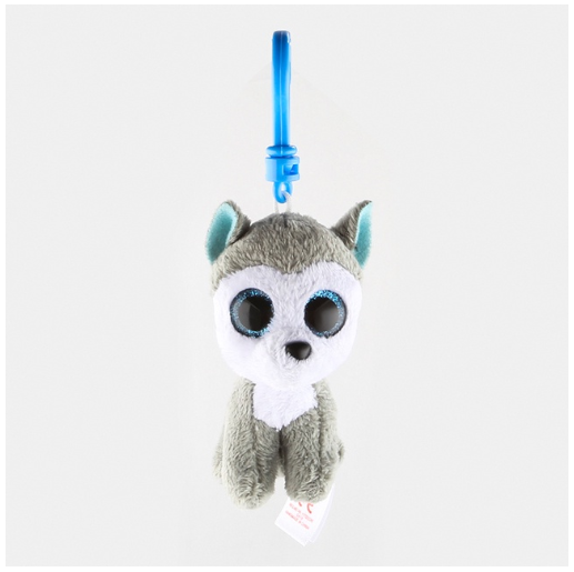 Ty Beanie Big Eyes Keychain Pendant Sloth Monkey Cat Fox Puppy Rabbit Soft Plush Backpack Decor Doll Birthday Gift For Kids 10CM C26