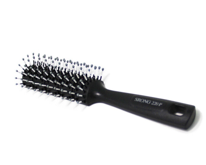 1Pc Fashion Men Hair Brush Ceramic Iron Round Comb Barber Dressing Salon Styling