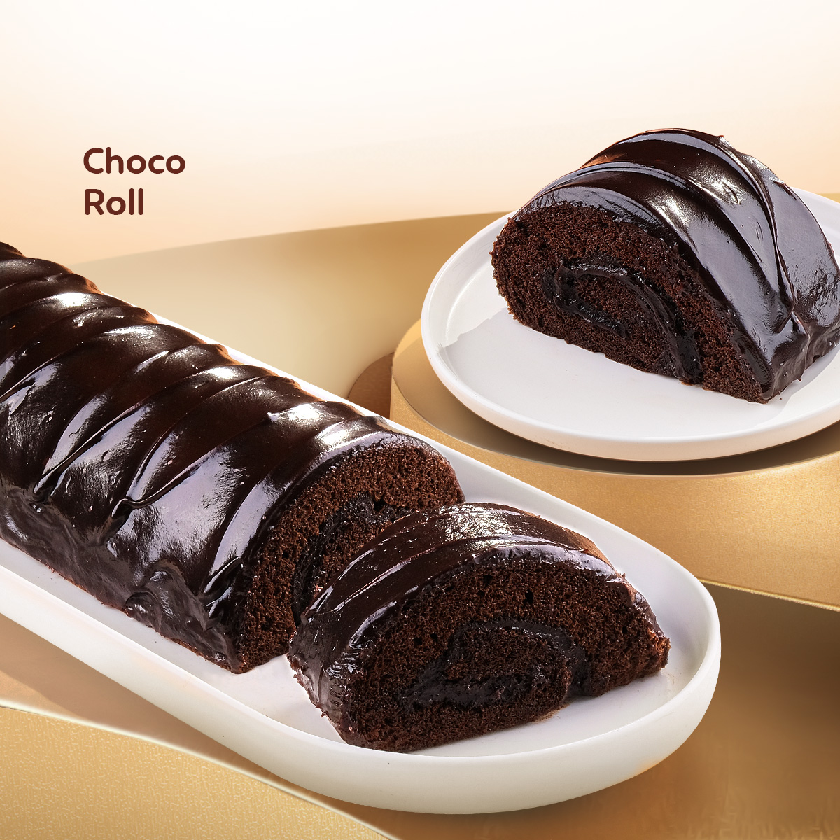 Chocolate roll whole