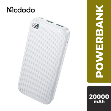 Mcdodo MC-716 22.5W 20000mAh Powerbank with Digital Display PD + QC Longan Series