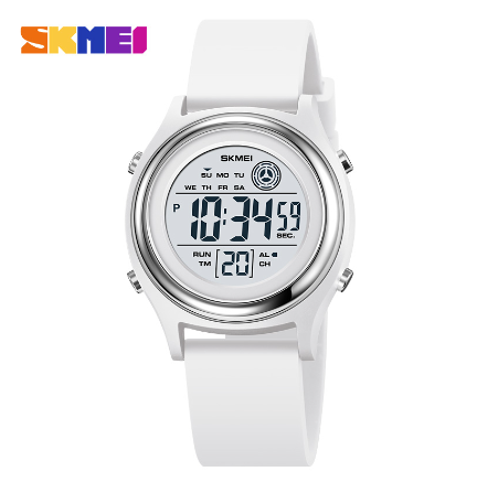 Skmei Watch for Women Fashion Digital Watch Waterproof Women's Watch 2094 WHITE