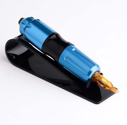 Tattoo Supply Acrylic Tattoo Pen Machine Display Stand Black Pen Tray with Magnet Bottom Tattoo Accessories