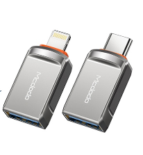 Mcdodo OTG-860/873 USB 3.0 Camera Adapter OTG Cable Compatible with Type C/ iP iOS 13 or Above