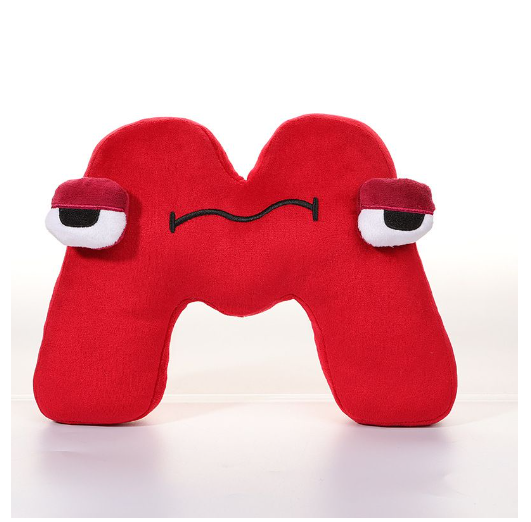 26 PCS Alphabet Lore Plush Toy Stuffed Doll Preschool Educational English ABC Letter Toy Kids Birthday Party Christmas Gift N