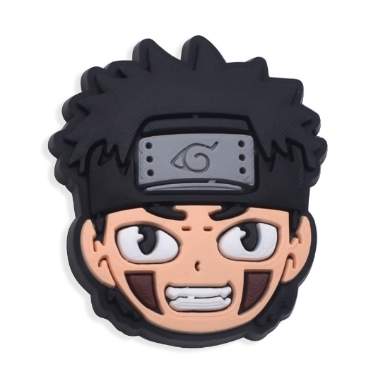 Cartoon Jiraiya Croc Jibbits Anime Jibits Charm Naruto Kakashi Jibitz Croc Pins for Kids Shoe Charms Shoes Accessories Decoration N9