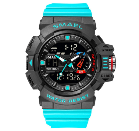 Smael 8043 Sport Watch Waterproof Top Brand Luxury Sports Digital Men's Wristwatch Military Army M006