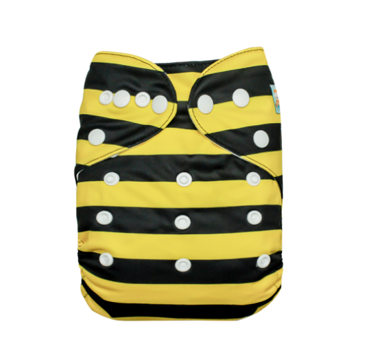 Alva Baby Cloth Diapers Washable Pocket Nappy Diaper for Newborn Without Insert N38