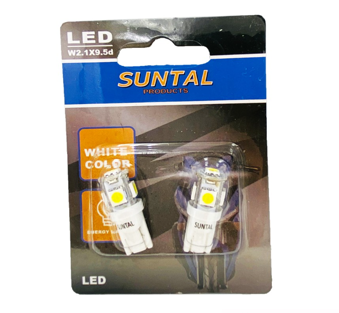 Suntal LED Retrofit - Park Light (White) 2pcs/pack - 12 Volts - 0.5 Watts