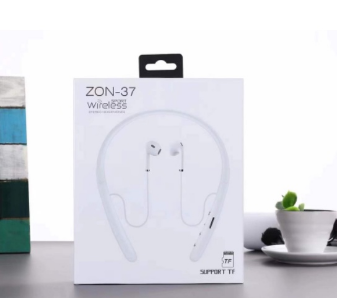 YUTU ZON-37 Wireless Sports Bluetooth Magnet Earphone Headset Headphone With Mic