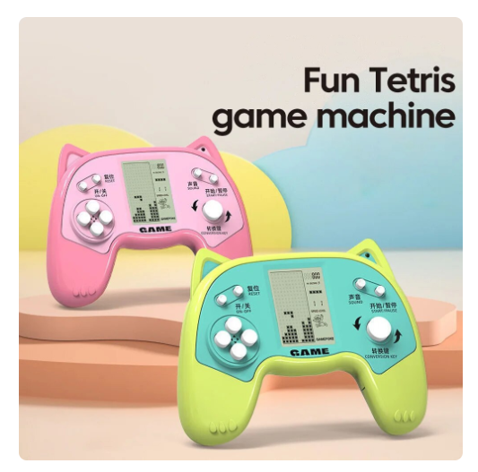 Retro Portable Mini Handheld Video Game Console 8 Bit Color Lcd Kids Color Game Player 27Games Free Shipping Gift for Kids Child