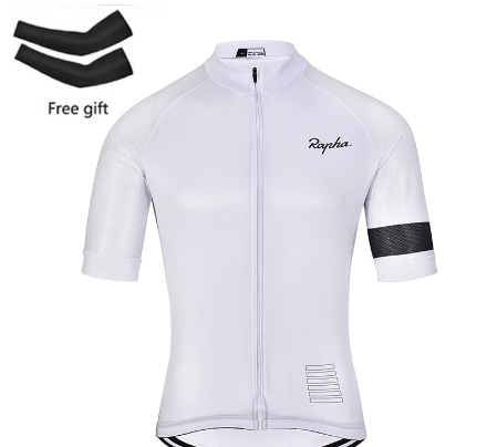 RAPHA Cycling jersey White cycling jersey bike shirt powerband jersey