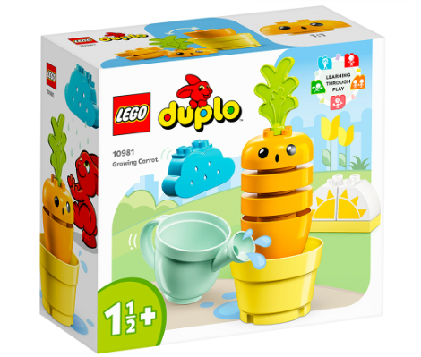 Lego 10981 Duplo Growing Carrot 11 pcs Building Blocks