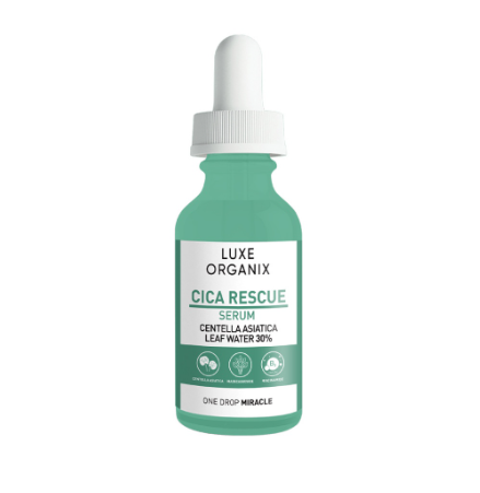 Luxe Organix Cica Rescue Calming Serum 30ml