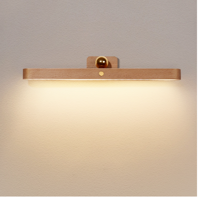 Nordic wood light,wall light,magnet wall lamp,Protable lighting lamp, LED reading lamp,makeup mirror light,eye protection desk lamp,US