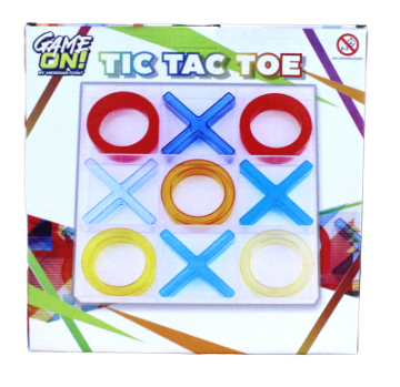 Game On! Tic Tac Toe Acrylic Board Game