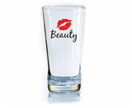 UNION GLASS Printed Glass Limited Edition Design Water, Juice, Soda, Liquor Glass 285ml | 10oz