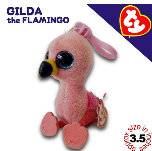 TY Key Clips-Chains Bag Charm Hanging Plushie Stuffed Toy Collection 1 PCC36