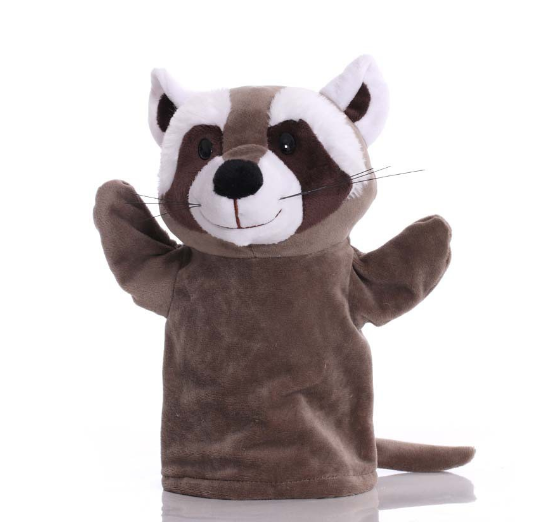 Animal Hand Puppet Cartoon Plush Toys Educational Pretend Telling Story Doll Kid Gifts 021