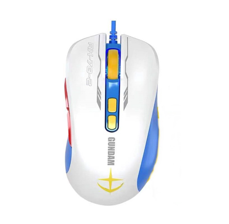 Zeus x Gundam ( GD-001 ) RGB LED Wired Gaming Mouse RGB Backlit - Online Exclusive