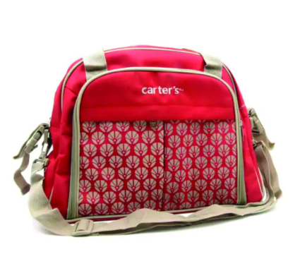 Tender Luv Carter's Red Diaper Bag