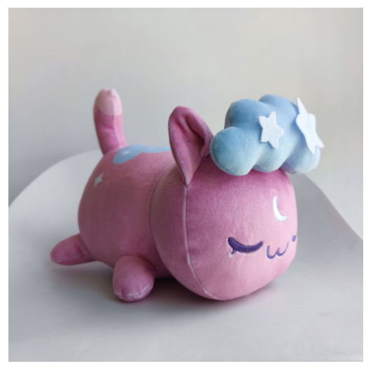 Kawaii Aphmau Meows Cat Plush Toy Soft Meemeow Stuffed Donut Cat Plushes French Fry Cheeseburger Food Plush Doll CAT3