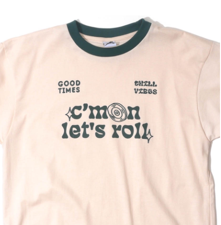 ARTWORK Let's Roll (Ringer T-shirt for Men)