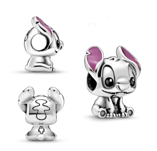 925 Silver Trinkets Balloon Charms Beads for Bracelet Pan Security Chain d024