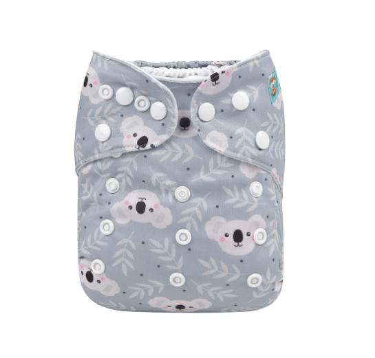 Alva Baby Cloth Diapers Washable Pocket Nappy Diaper for Newborn Without Insert N37