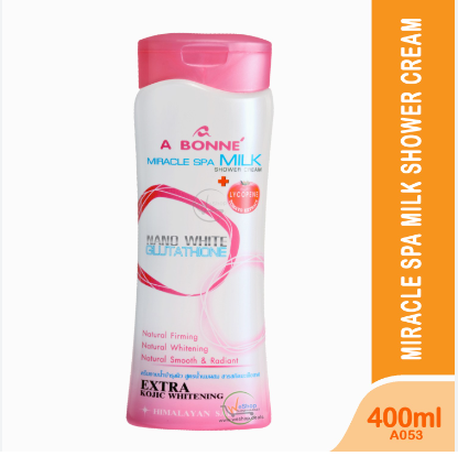 Abonne Miracle Spa Milk Shower Cream With Himalayan Salt 400ML ( A053 )